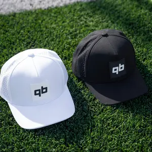 QB Training Hat - White and Black Options Available for QB Brand Apparel