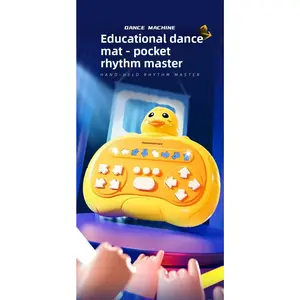 New Fast-Paced Rhythm Master Finger Press Dance Machine Light Rhythm Dancing Game Machine Children's Toy