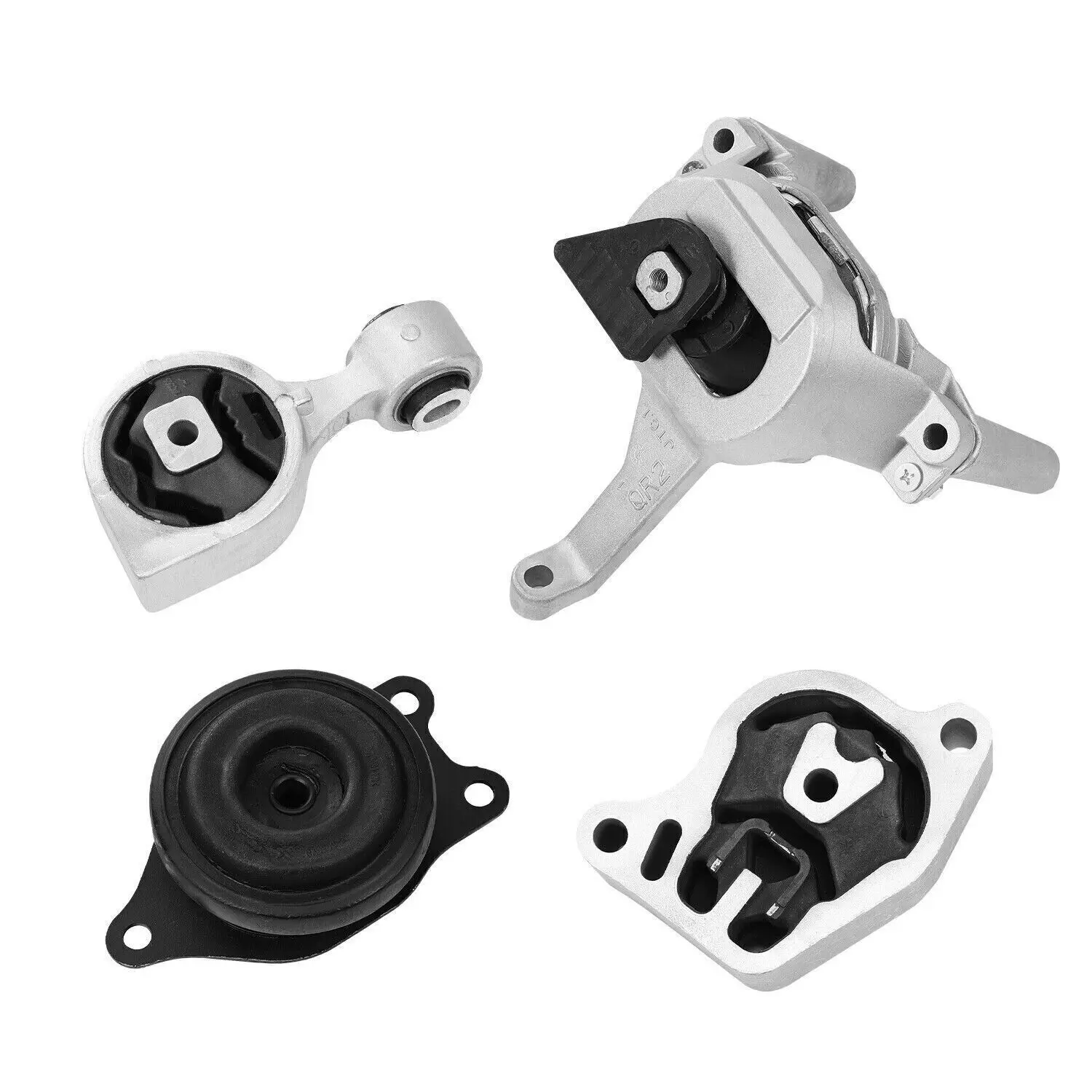 Engine Motor Transmission Mount Kit For Nissan Altima 2007-2015 L4 2.5L Auto CVT - Engine Mount, 1 x 9444/a4350, a7363/9444, 9545/em-9444, em-9545 Front Torque Strut Component, Noise & Vibration Absorber, 1 X 9444 / A4350, A7363 / 9444, 9545 / Em-9444, Em