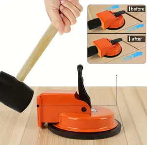 Heavy-Duty Floor Gap Fixing Tool - Enhanced Suction Cup & Sticky Pads for Laminate, Vinyl, Wood Floor Repairs - Durable, Compact, Efficient Repair Kit, Ideal for Home Renovation