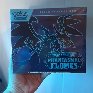Pokémon Phantasmal Flames Elite Trainer Box - Mega Evolution Trading Card Game Expansion Pack for Collectors