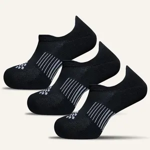 Women’s Elite Performance No Show Socks with Double Tab – 3 Pair