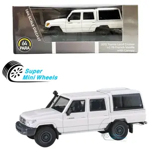 PARA64 1:64 2014 Toyota Land Cruiser 79 French Vanilla w/ Canopy