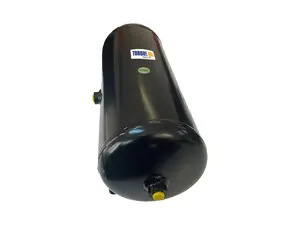 Torque 2 Gallon (8L) Capacity Air Tank, 3 Port Air Tank for Air Suspension Air Ride Bag Compressor and Truck Train Horns (TRAT58016503)