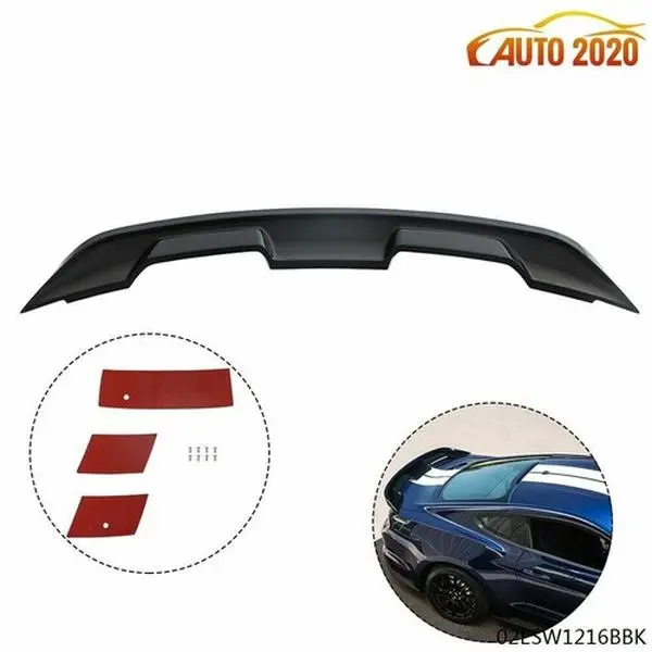 Fit For 2015-2021 Ford Mustang Coupe GT500 Style Rear Trunk Spoiler Tail Wing
