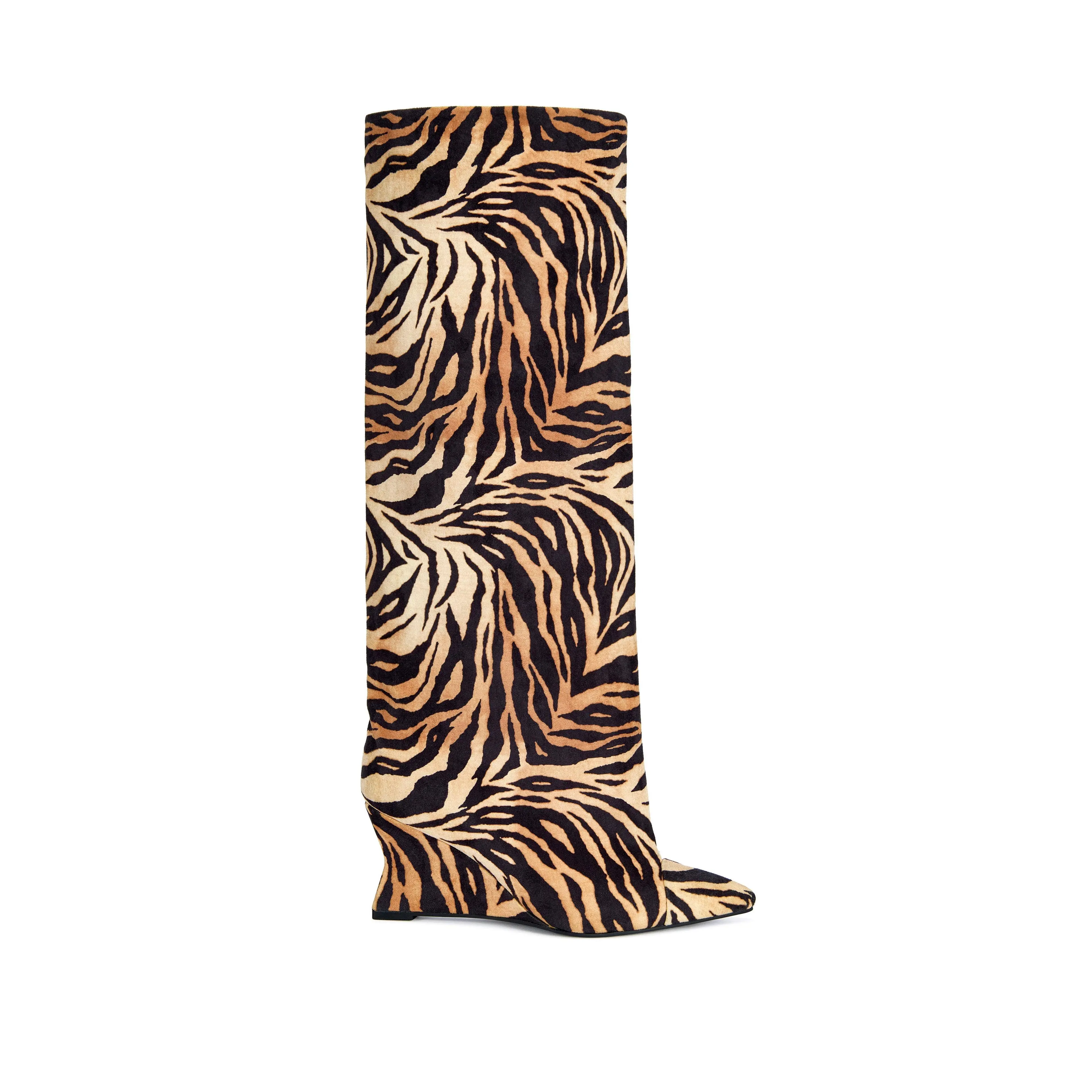 KENYA-TIGER WEDGE BOOT