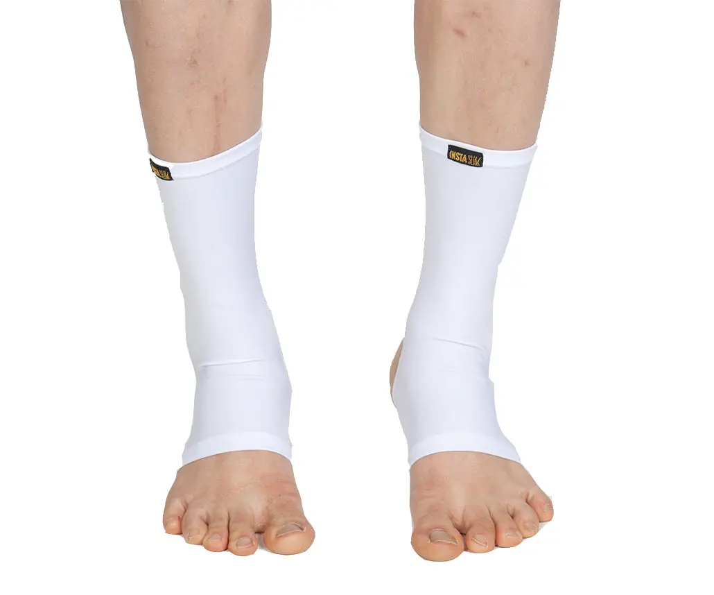 INSTANTFIGURE Unisex High Compression Ankle Sleeves AL60021 Compression Foot Support - Unisex Athletic Braces, Durable 72% Nylon and 28% Spandex, 4-Way Stretch Fabric for All Day Performance, Proudly Made in USA