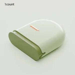 1pc Portable Invisalign & Denture Storage Case - Hypoallergenic Dental Aligner Holder Box with Multiple Compartments, Travel-Friendly Compact Design for Braces, Retainers & ren's Orthodontic Appliances (No Battery Needed), Nonelectric Organizer