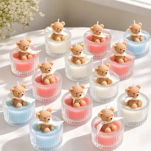 Bear Shaped Scented Candle, Home Decor Accessory Aroma