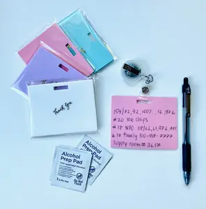 Horizontal Erasable Badge