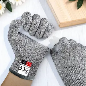 Cut-Resistant Gloves for Kitchen and Outdoor, Durable Non-Slip, Breathable Design, Multi-Functional Safety Gear