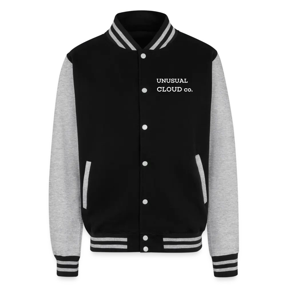 steet made  Just Hoods Heavyweight Letterman Jacket