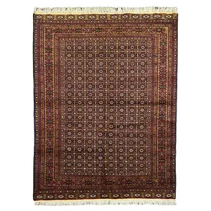 4x6 Sovereign Collection Afghan Rug – Hand-Knotted Royal Design