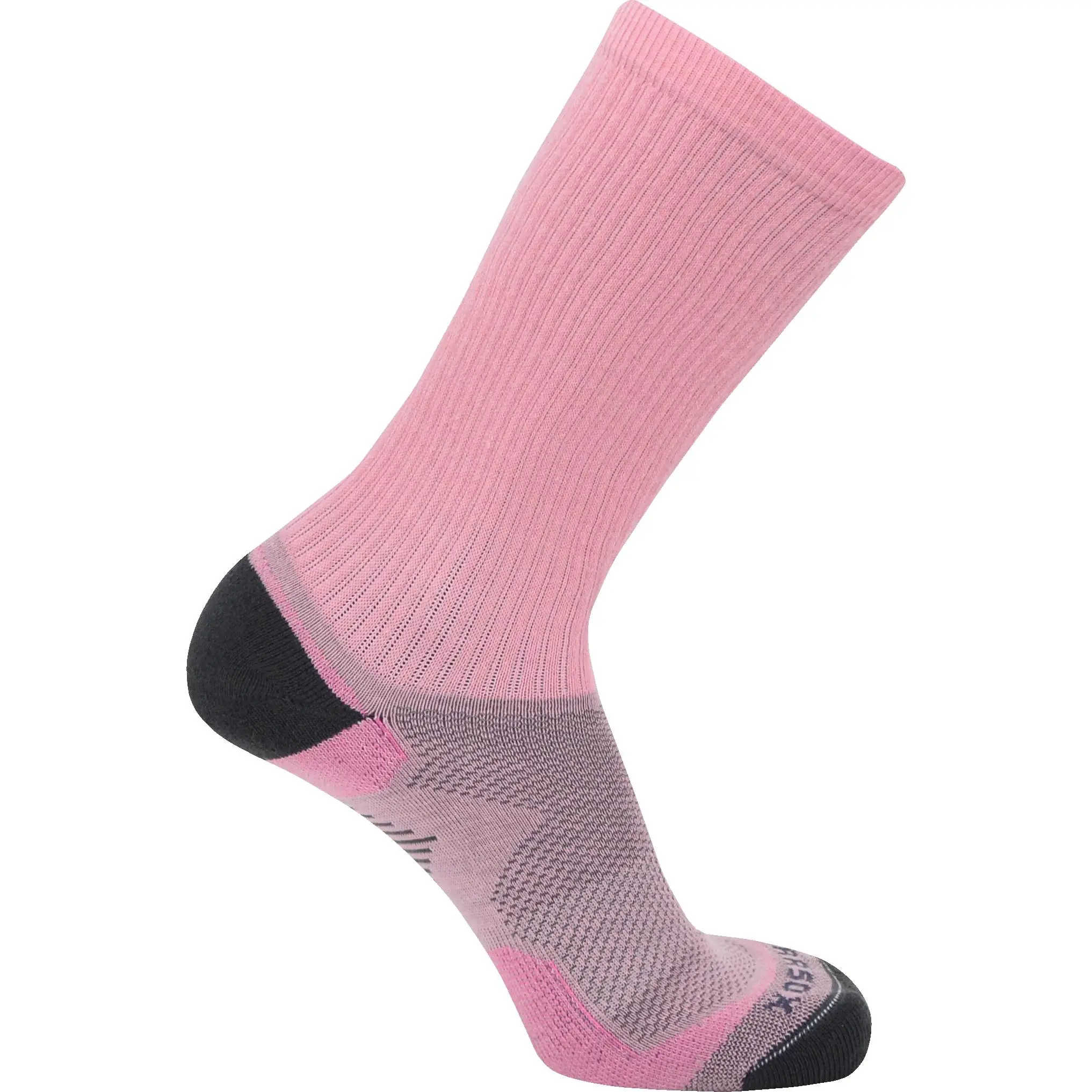 PEAR SOX All Terrain Basketball, Football, Lacrosse Sports Crew Socks (Bubblegum Pink)