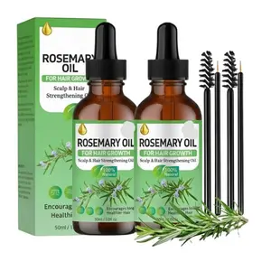 Rosemary Oil for Hair Growth – 2‑Pack Hair Growth Serum for Thinning Hair, Strengthening & Scalp Care, Hair Loss Treatment & Thickening Oil for Men & Women