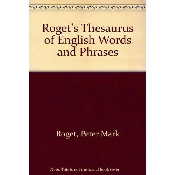 USED-Roget's Thesaurus of English Words & Phrases by Peter Mark Roget (Hardcover)