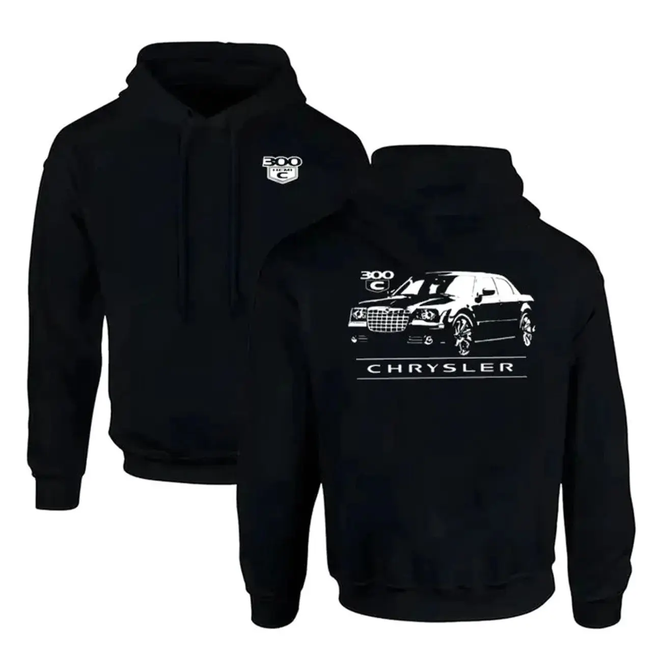 Chrysler 300C High Performance T-Shirt Sweatshirt Hoodie 2 Sided, Car Enthusiast and Fans Gift