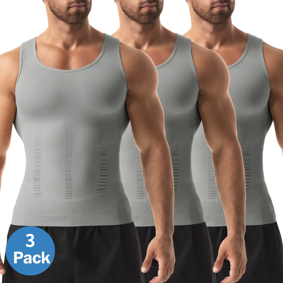 Gray (3 Pack)
