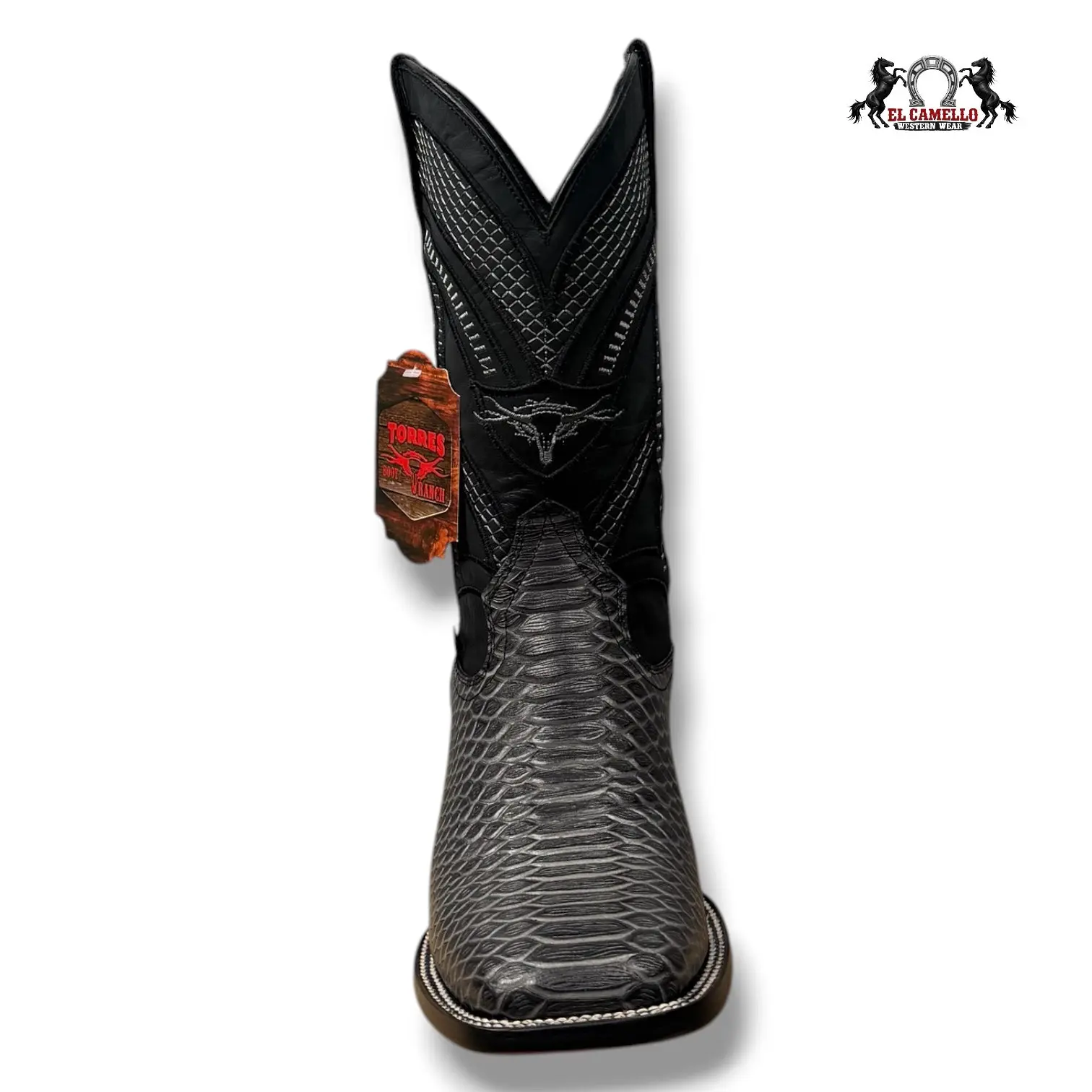 Python Bicolor Negro Torres Boots TBRCC179