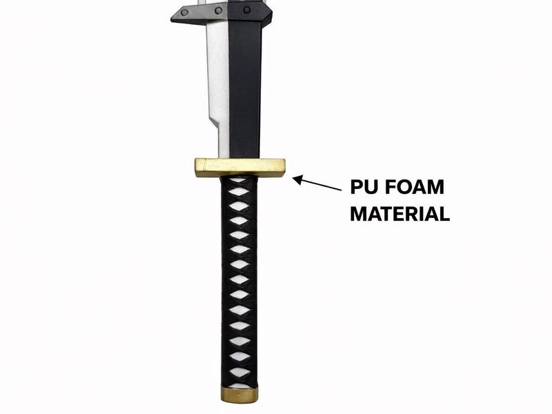 Kinstore 40" Fantasy Abarai Renji Zabimaru PU Foam Sword for Cosplay Replica Japanese Anime Ichigo PU Foam Sword