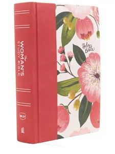 The Woman's Study Bible, Cloth over Board, Pink Floral, Red Letter, Full-Color Edition: Receiving God's Truth for Balance, Hope, and Transformation Hardcover – March 28, 2017