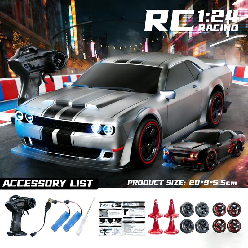 1：24 rc racing cars full proportional throttle ideal for solo practice neighborhood races birthday parties casual play and holiday gifts
