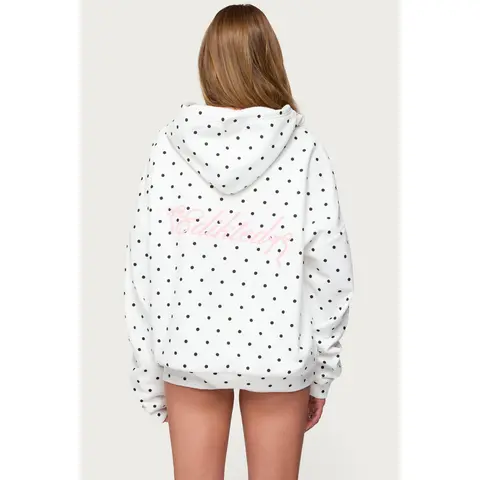 Chelsie Polka Dot Hoodie