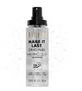 Milani Make It Last Setting Spray, Prime + Correct + Set, Natural Finish, 2.03 fl oz Makeup Dewy