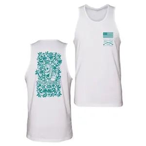 Tropical Death Aqua Tank - White