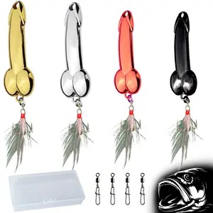16 Pack Spoon Fishing Lures Topwater Fishing Bait with Treble Hooks for Bass and Trout Fishing Freshwater and Saltwater Fishing Tackle with Box Designed for Bass Fishing Anglers Great Fishing Gift for Men and Fathers