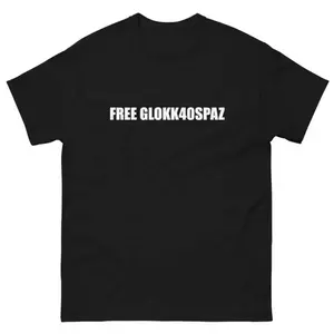 Free Glokk40spaz - Vintage Graphic Tee - Menswear Top Underwear Streetwear Tshirt Tropical Cotton Casual Crewneck Polyester Shortsleeve Operator 0705D 818 NHQ
