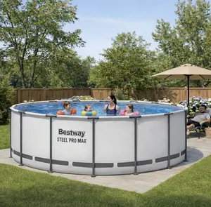 Bestway Steel Pro MAX 15' x 48" Round Above Ground Pool