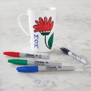 Sharpie Permanent Markers, Fine Point, Assorted Colors, 36 Count pencil