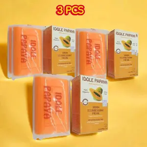 Idole Papaya Soap 3 Pcs