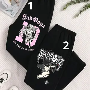 Junior $ad Boyz Diez Mi Amor Unisex Sweats, Sad Boyzz Sweatpants, Hip Hop Clothing, Music Gift For Fans, USA Made W