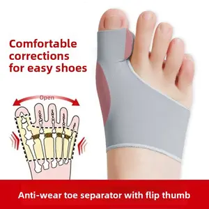 Bunion Corrector Brace- Hallux Valgus Splint & Toe Spacer for Men & Women | Pain Relief & Big Toe Correction Healthcare Support Tool (Skin Tone)