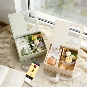 1PCS\set Exclusive gifts for women Luxury Aromatherapy Gift Box Set, Elegant Solid Perfume Fragrance, Ideal Valentine's Day & Mother's Day Present, Perfect Wedding Birthday Gift