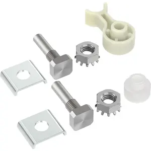 Shower Door Repair Kit with Pivot Bushing and Pivot Hinge Pin, Replacement Parts for Framed Swing Glass Shower Doors