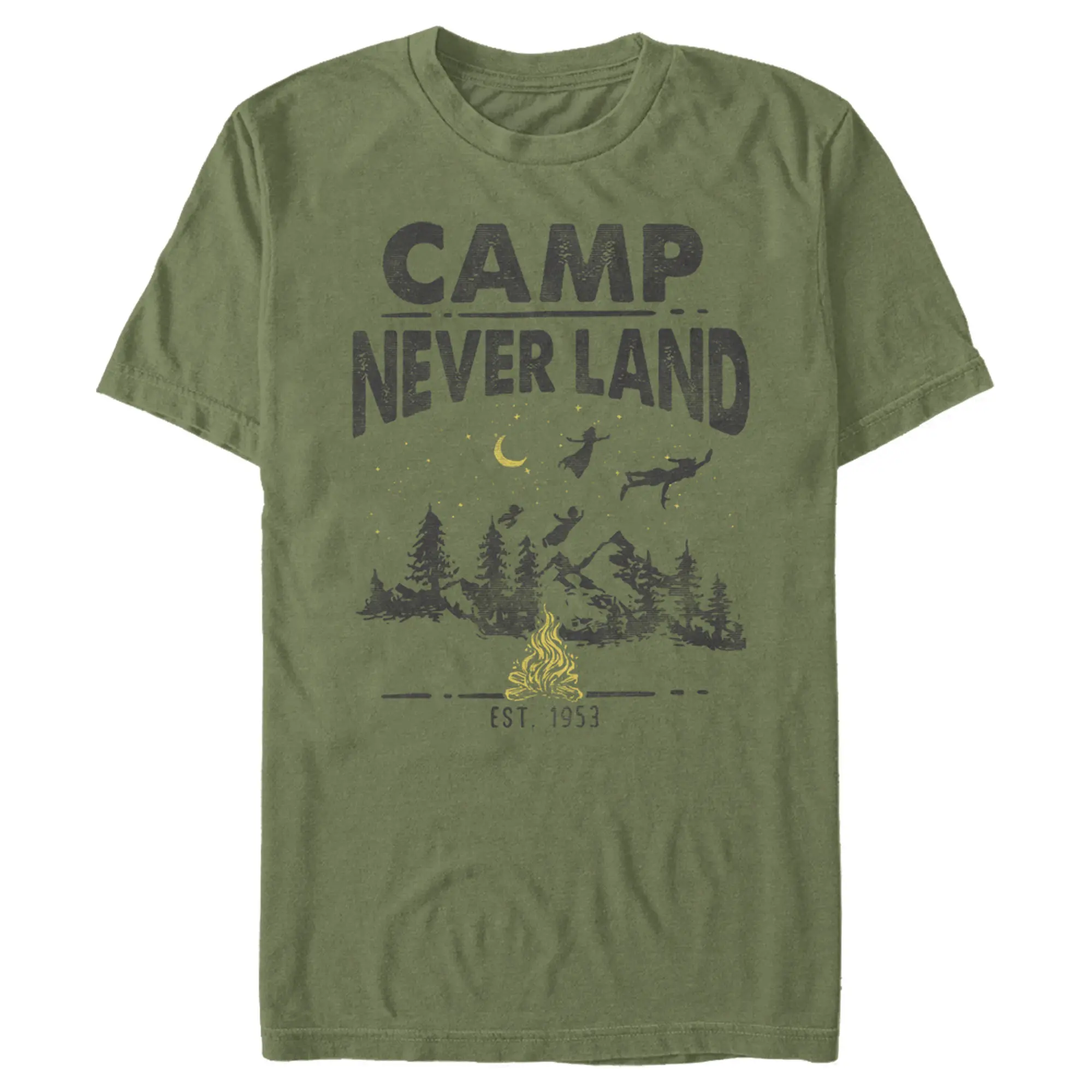 Men's Peter Pan Camp Neverland Moon T-Shirt