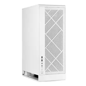 SilverStone Technology ALG1MW Micro-ATX Tower with Stack Effect Design, White