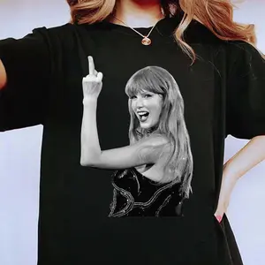 T-Swizzle Middle Finger Shirt, T-Swizzle Shirt, Era Tour Shirt Unisex T-Shirt for Men & Women
