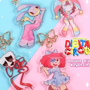 The Amazing Digital Circus Acrylic Keychain Double Sided!