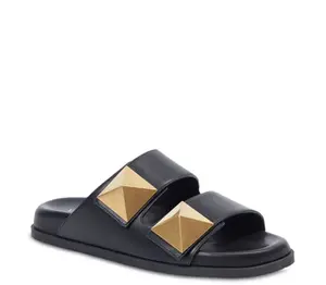 Valentino Garavani Roman Stud Leather Sandals Size 37