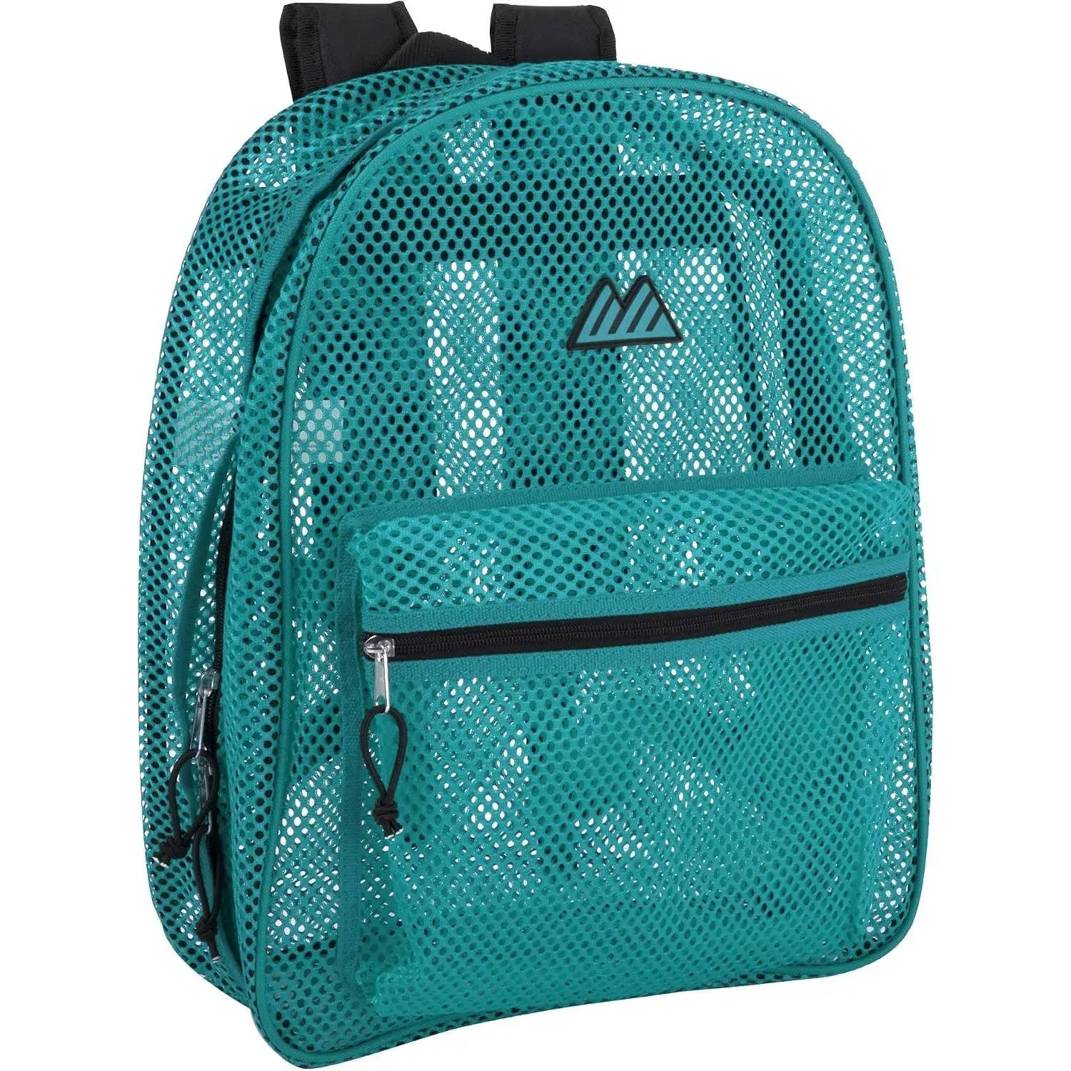 Summit Ridge Mesh Backpacks for Kids, Adults, School, Beach, and Travel, Colorful Transparent Mesh Backpacks with Padded Straps