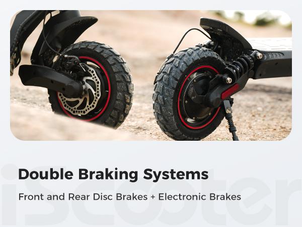 All Terrain Electric Scooter, 1000W/500W Violent Motor, Max 28MPH/25MPH Speed, 40/28/20 Mile Range, 330Lbs Capacity, 3S Folding, Dual Shock Absorption – Foldable Off-Road E-Scooter