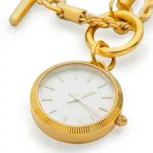 Talisman Watch Necklace - Gold necklace
