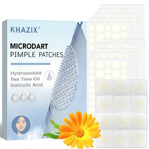 360pcs+12pcs Advanced Water Gel Acne Patches, Hydrocolloid Acne Patch, Essential Facial Care Tool, Invisible Coverage, No Methylcellulose, Suitable for Men and Women