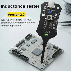 Type-C Inductance Tester for Motherboard Coil Fault Detection, Electromagnetic Inductor Detector for Phone Circuit Board Repair