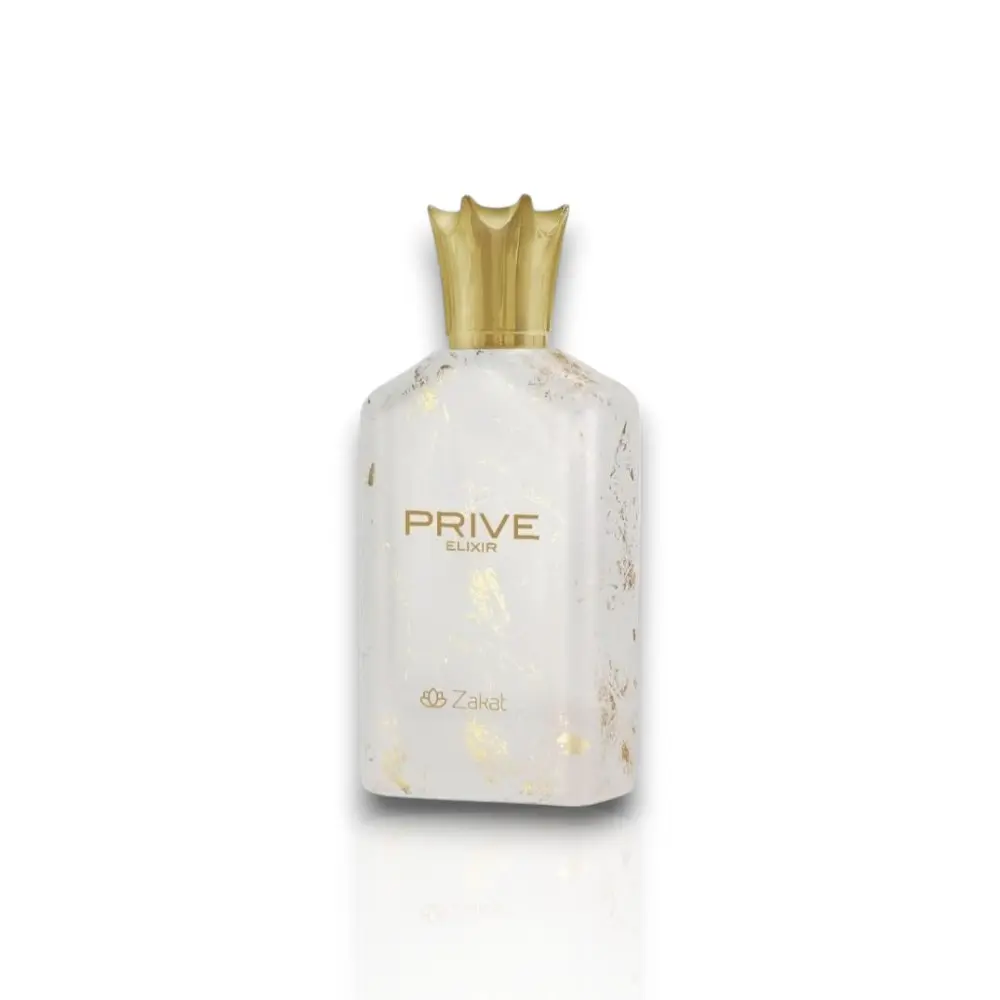 Zakat Parfums | Prive | Elixir | Women's Fragrance | 100 ML - 3.4 OZ | Eau De Parfum | Pink Pepper - Bergamot & Citrus Accords