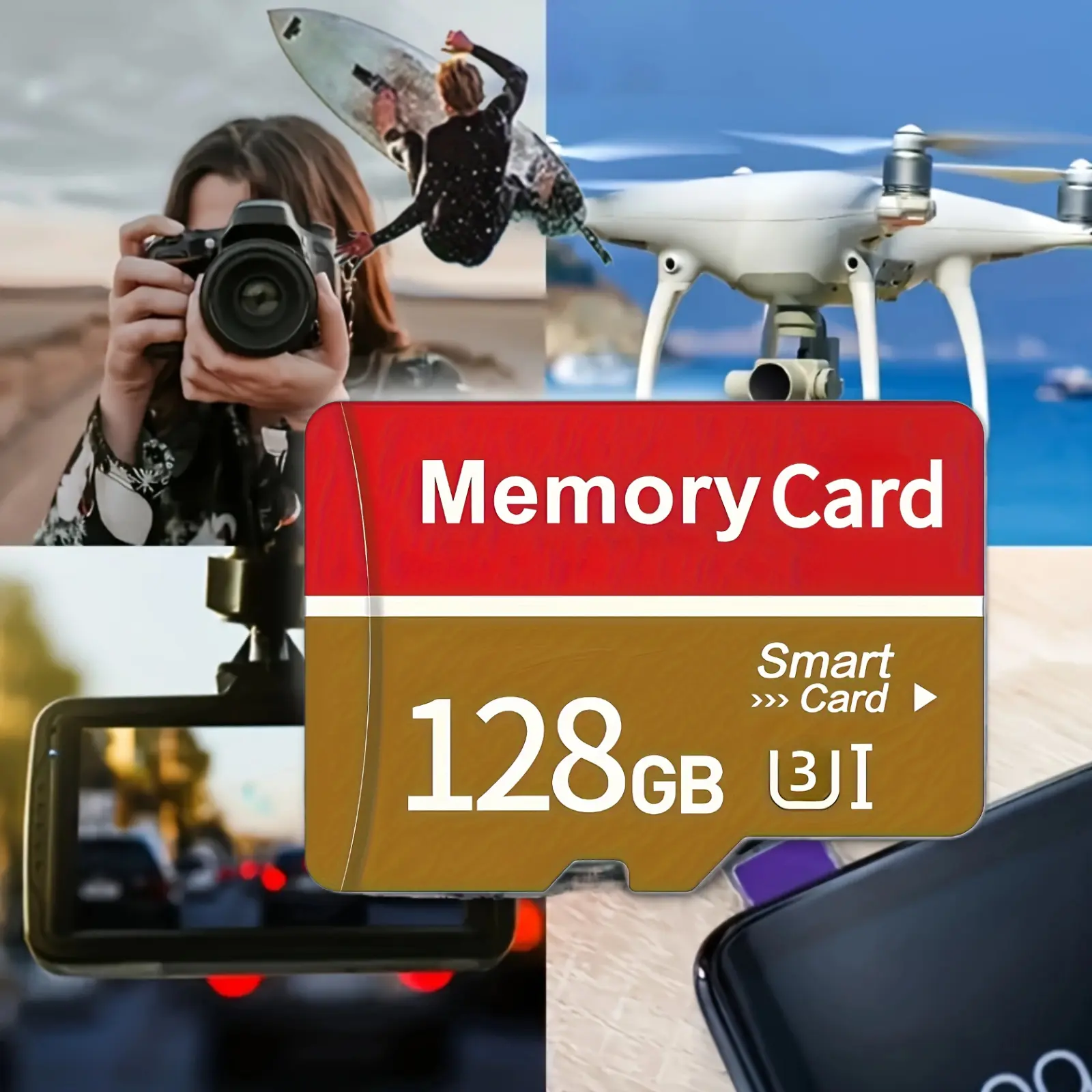 SDXC UHS-I Memory Card - High-Speed Class 10, Durable & Reliable Data ...